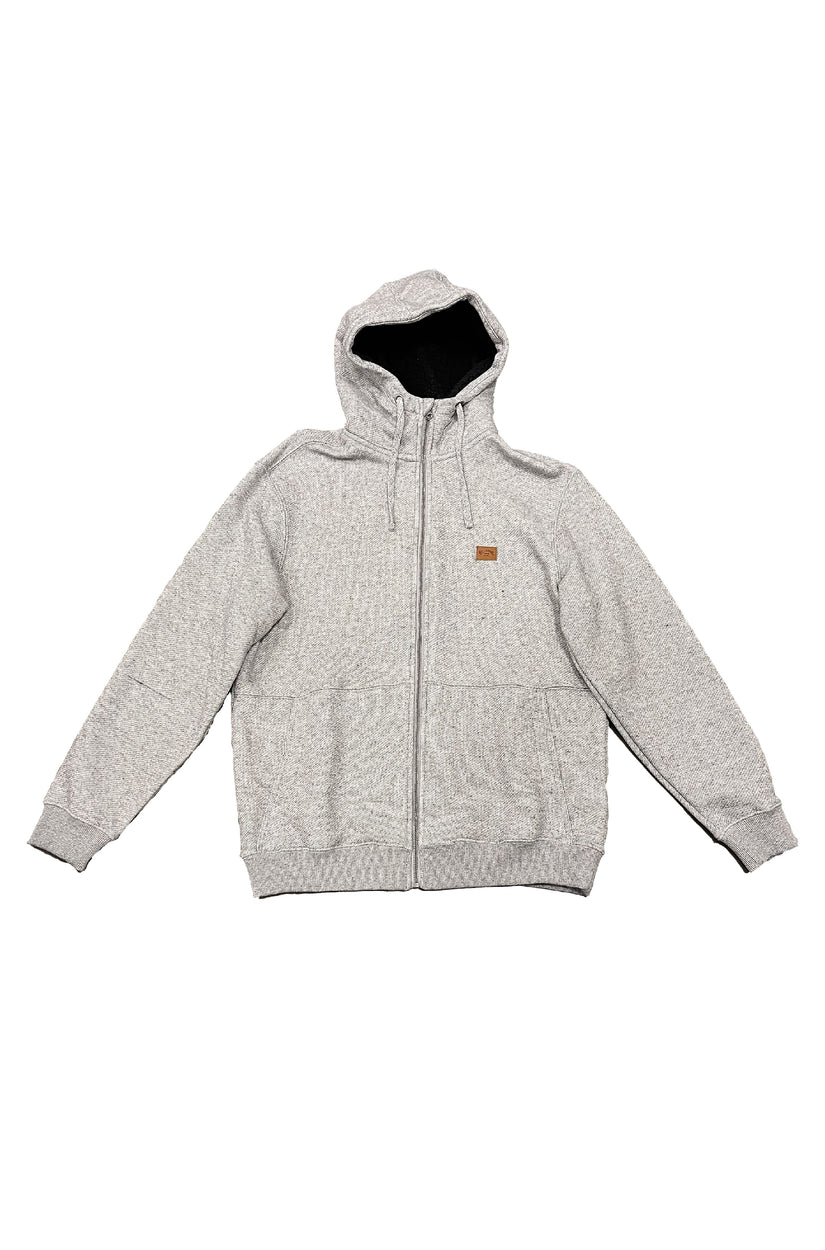 Hudson Zip Hoodie - Grey Heather