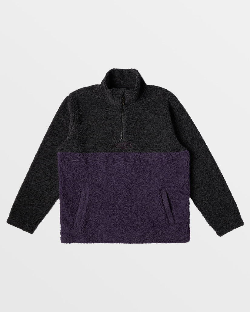 Boundary Tombstone Half-Zip Pullover - Black Heather