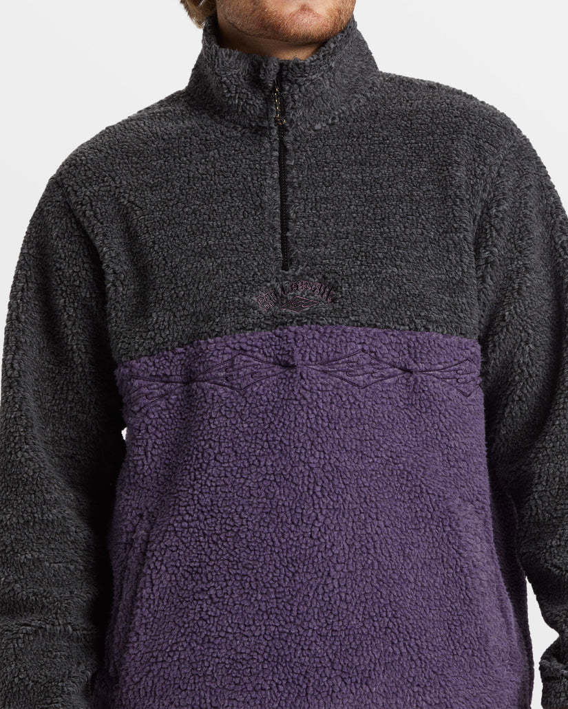 Boundary Tombstone Half-Zip Pullover - Black Heather