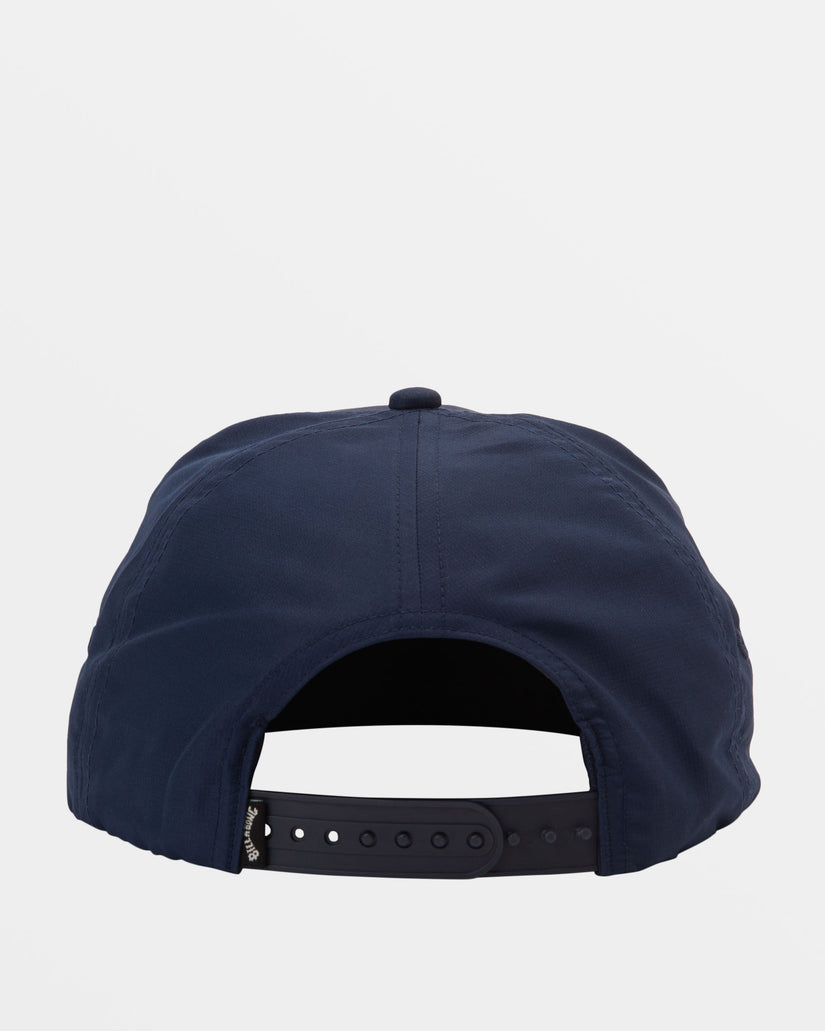 Arch Team Snapback Hat - Navy/Khaki