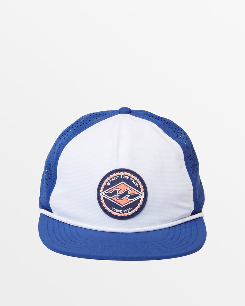 Crest Trucker Hat - Royal