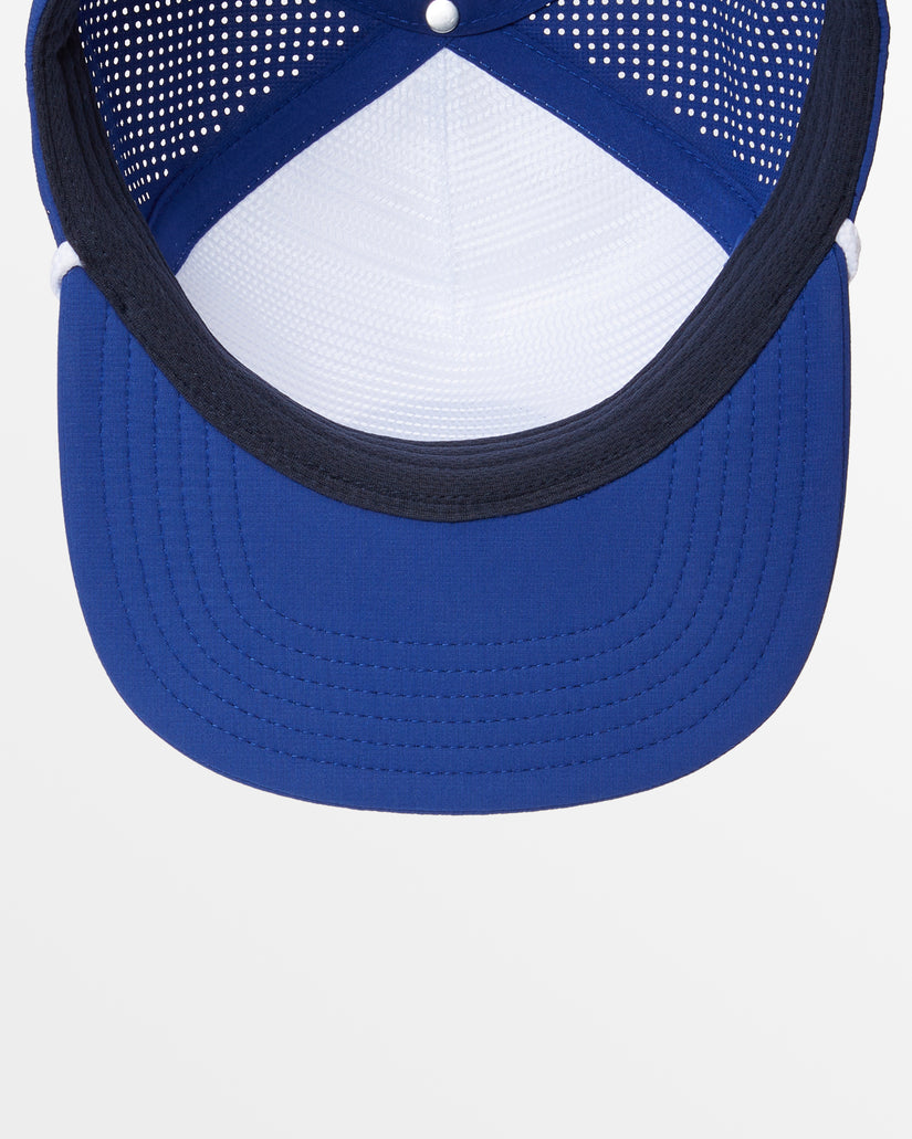 Crest Trucker Hat - Royal