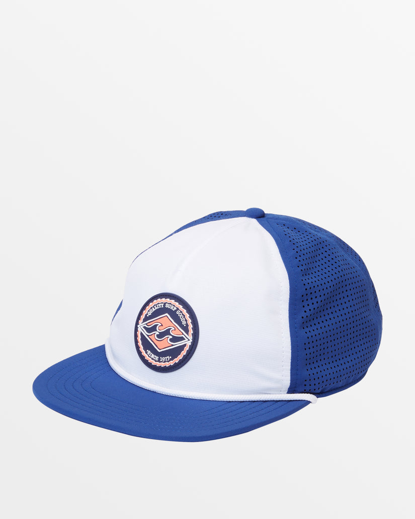 Crest Trucker Hat - Royal