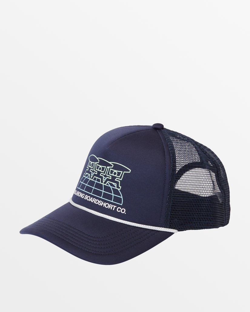 Riot Trucker Hat - Navy