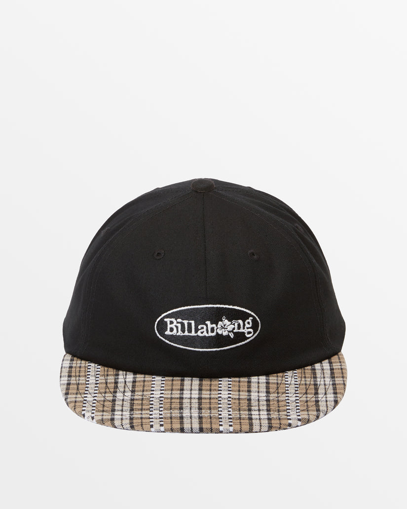 Mogul Snapback Hat - Black