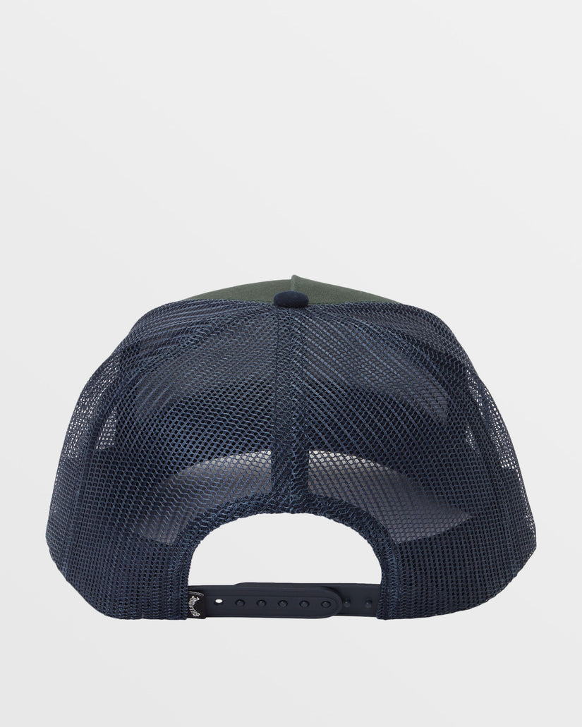 Stacked Trucker Hat - Forest Green