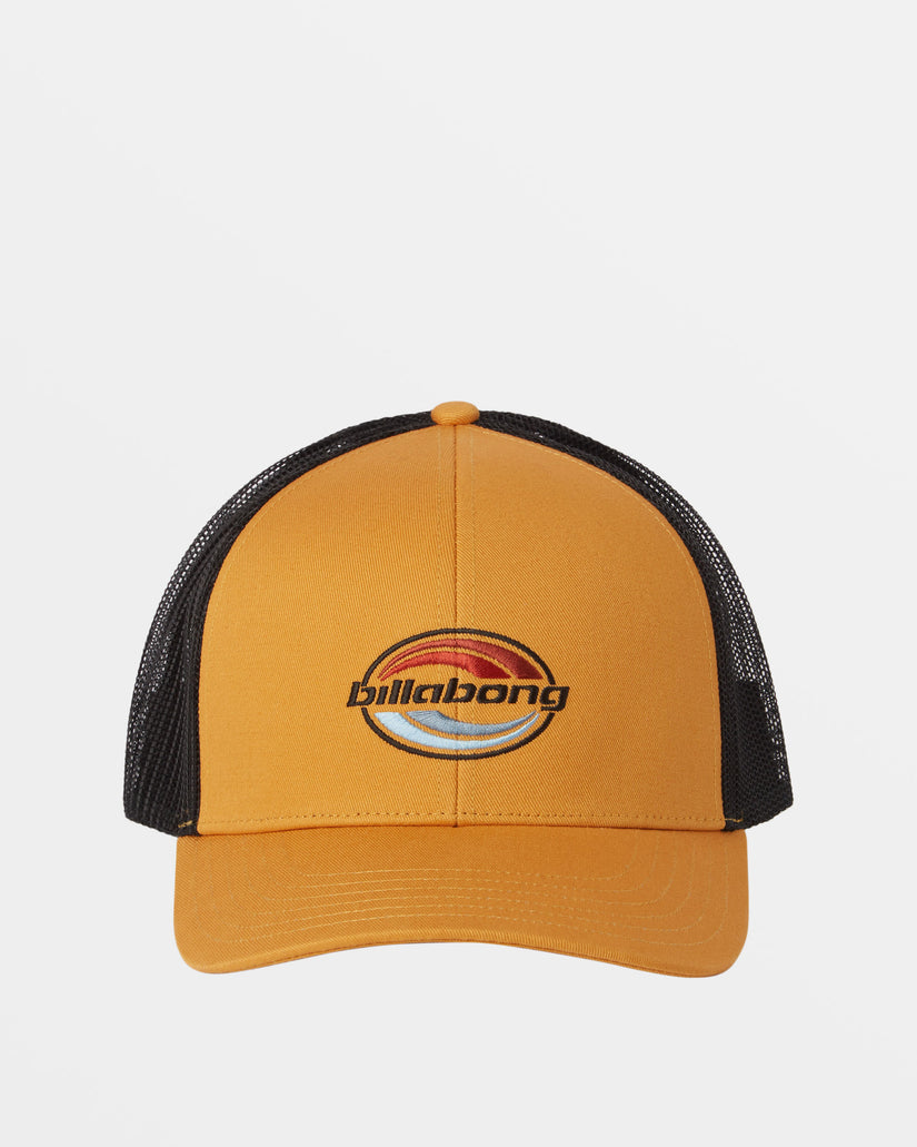 Walled Trucker Hat - Dijon