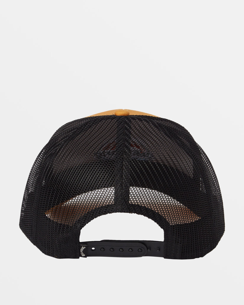 Walled Trucker Hat - Dijon