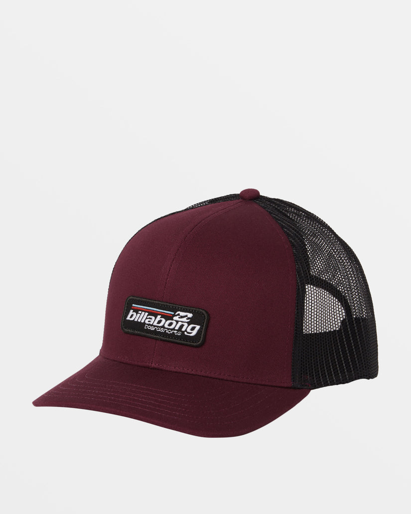 Walled Trucker Hat - Port