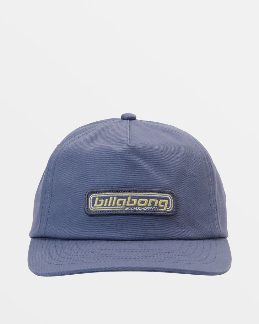 Breakdown Snapback Hat - Slate Blue