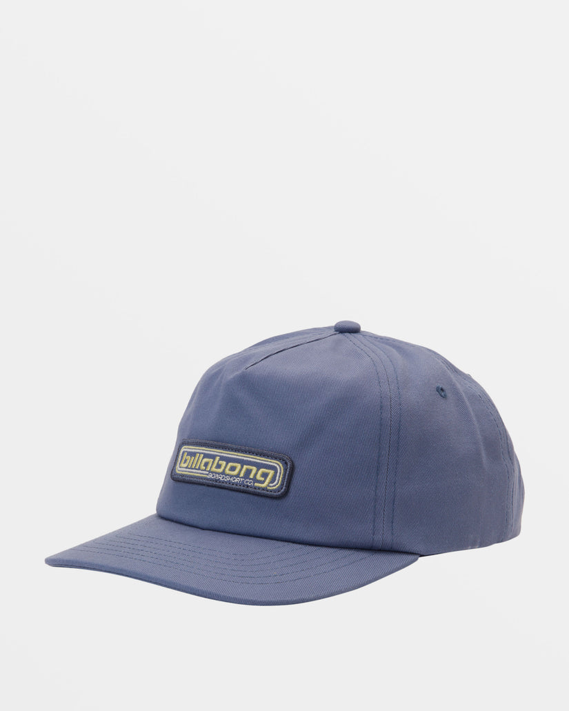 Breakdown Snapback Hat - Slate Blue