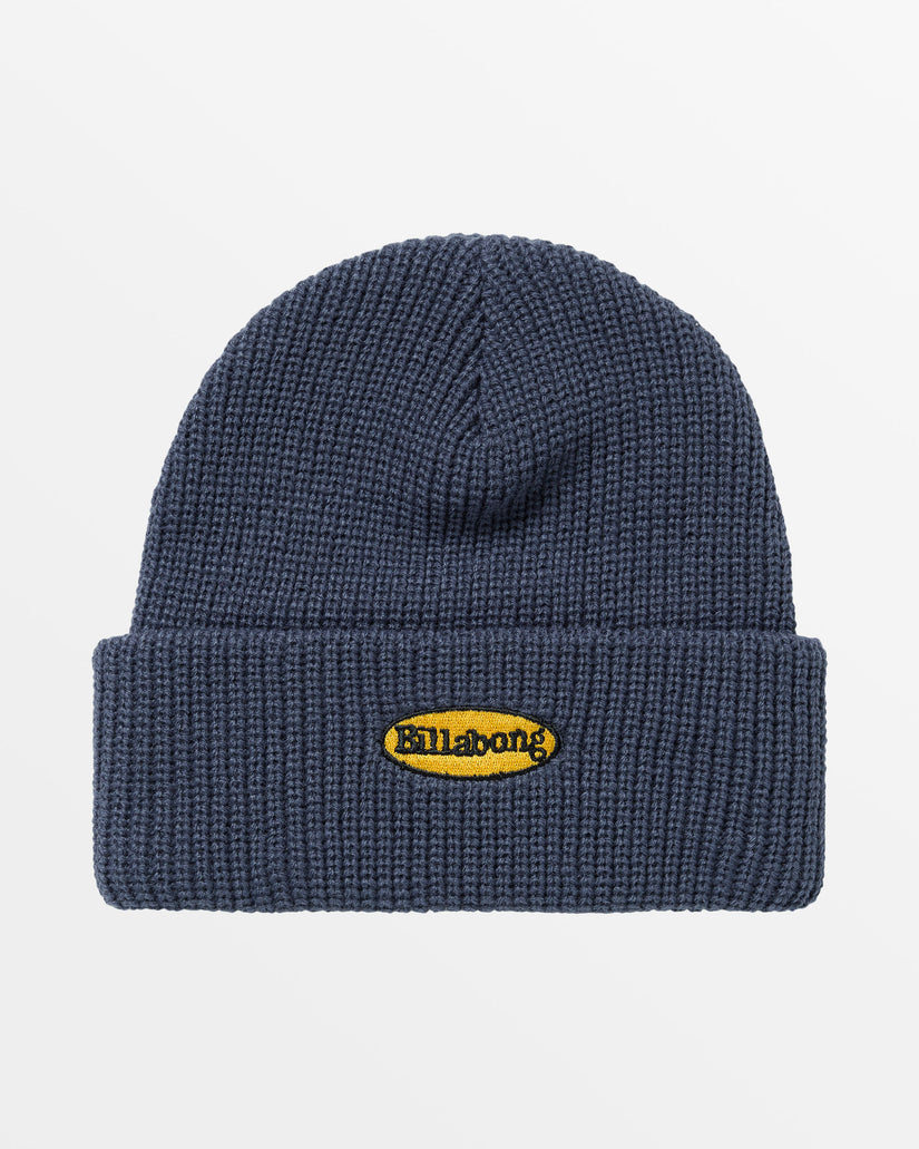 Mogul Cuff Beanie - Washed Royal