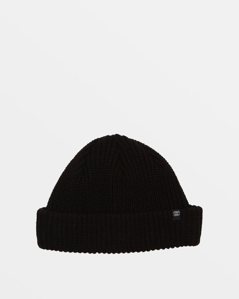 Bracket Cuff Beanie - Black