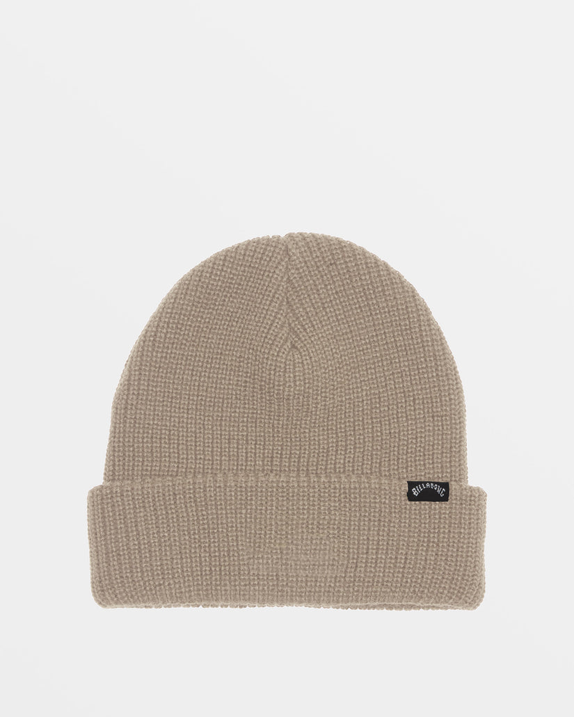 Arcade Cuff Beanie - Stone