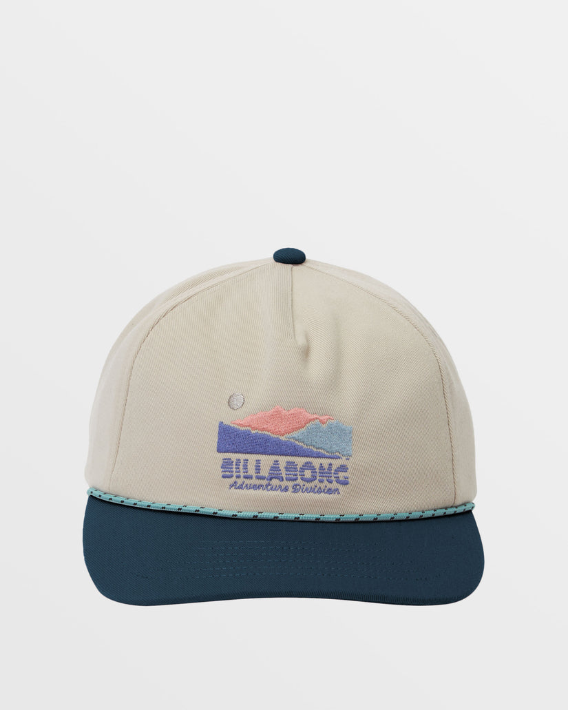 A/Div Strapback Hat - Navy/Khaki