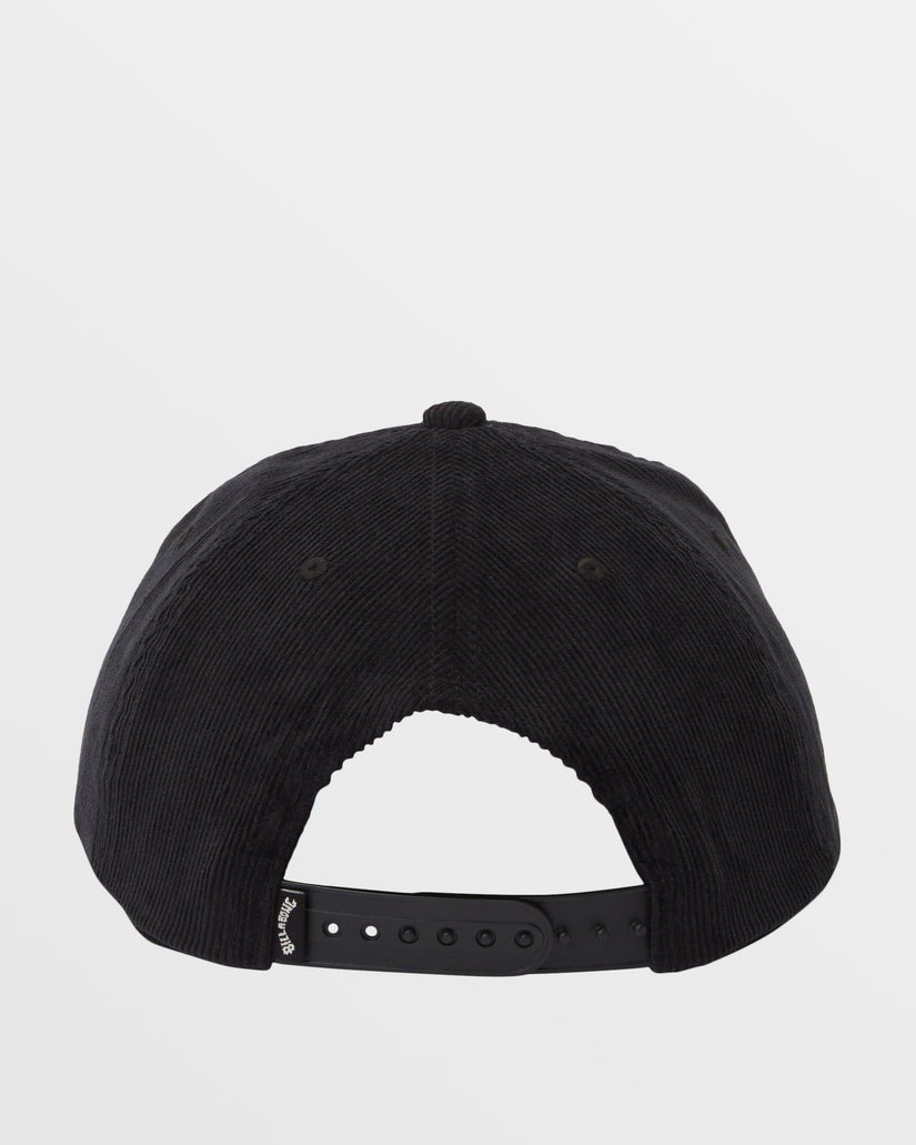 Base Snapback Hat - Black