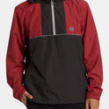 Spec 73 Windswell Half-Zip Windbreaker - Dusty Red