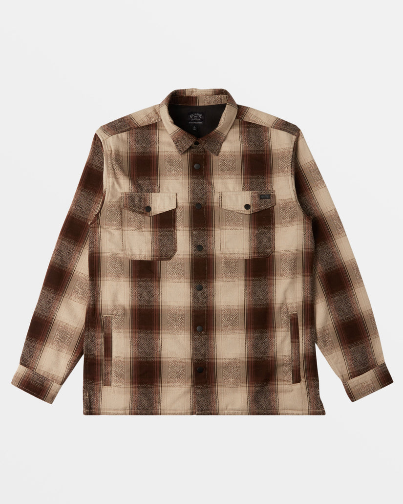 Lodge Long Sleeve Flannel Shirt - Java