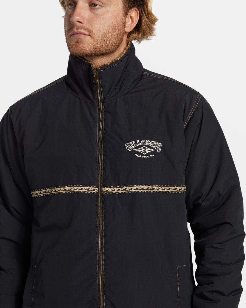 Gnaraloo Reversible Jacket - Stealth