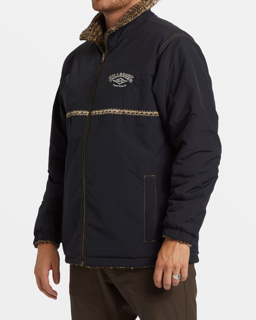 Gnaraloo Reversible Jacket - Stealth