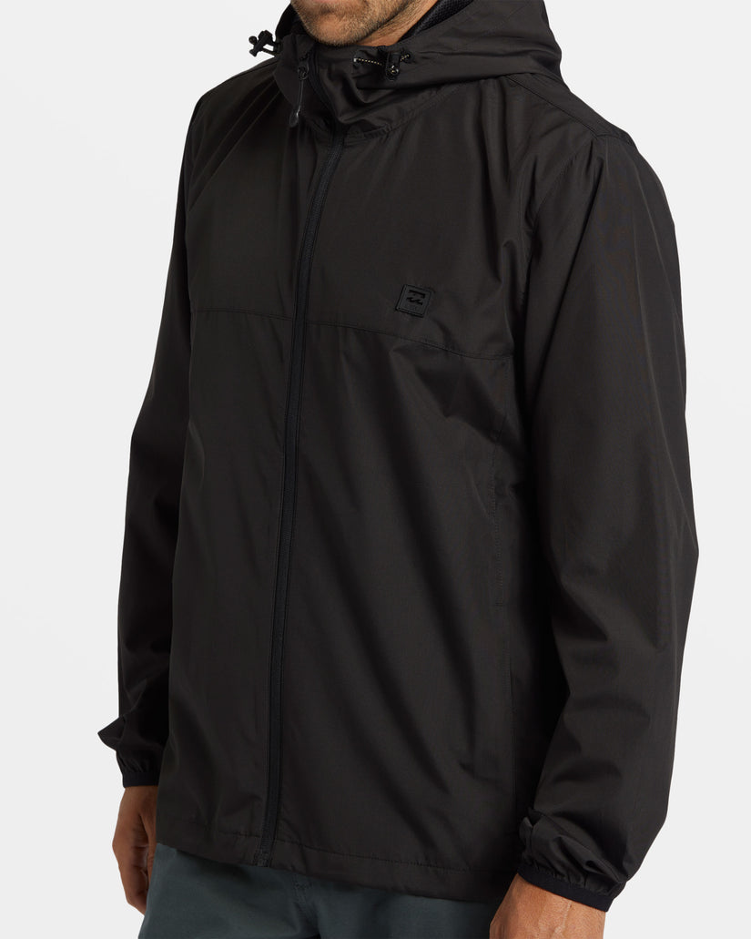 Transport Windbreaker Jacket - Black