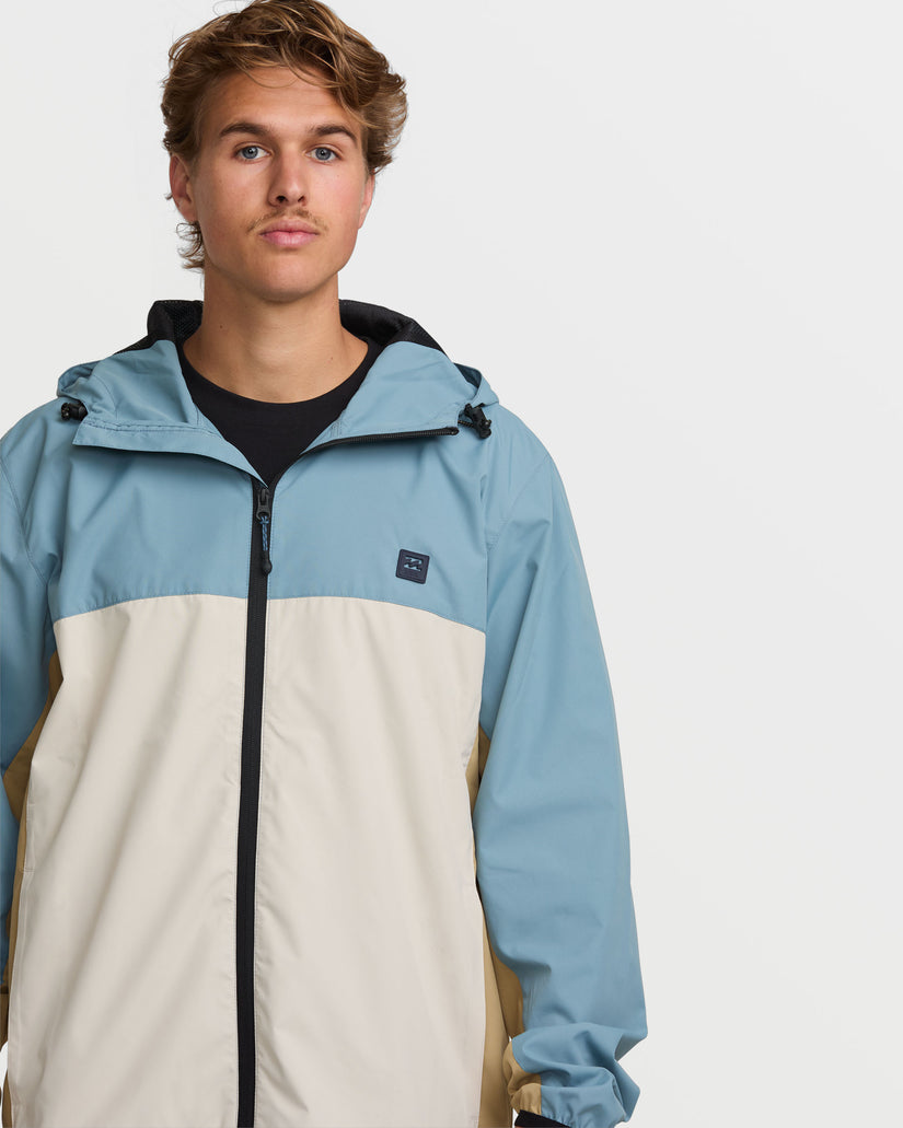 Transport Windbreaker Jacket - Glacier Blue