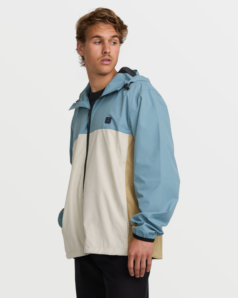 Transport Windbreaker Jacket - Glacier Blue