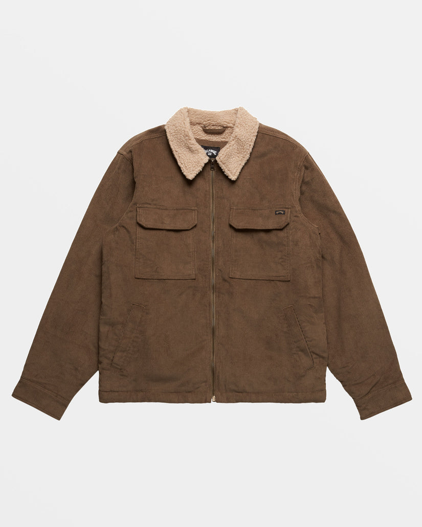 Barlow Sherpa Cord Jacket - Earth