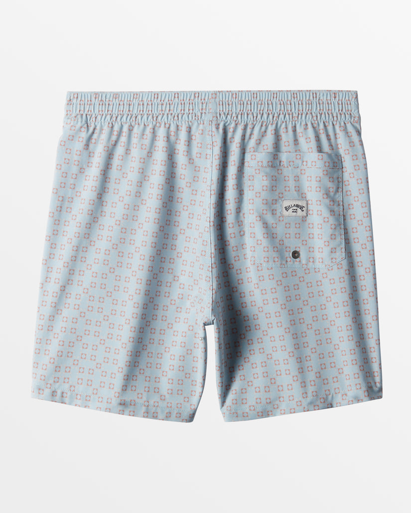 Sundays Layback 17" Swim Trunks - Ash Blue