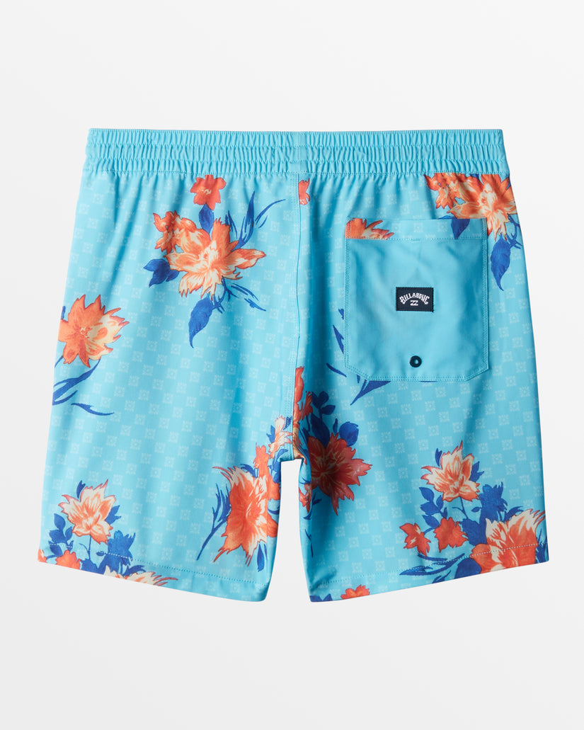 Sundays Layback 17" Swim Trunks - Bay Blue