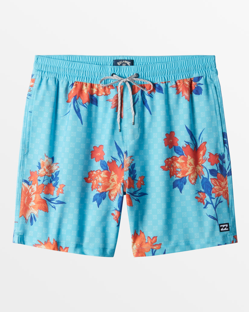 Sundays Layback 17" Swim Trunks - Bay Blue