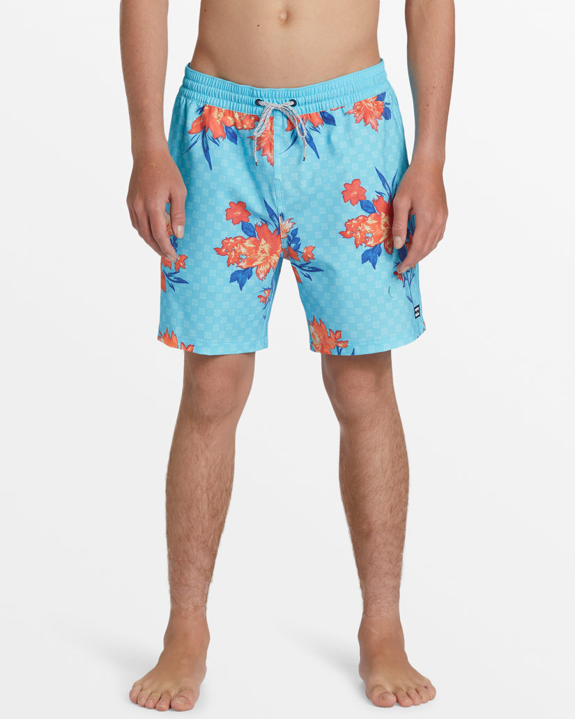 Sundays Layback 17" Swim Trunks - Bay Blue