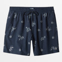 Sundays Layback 17" Swim Trunks - Denim Blue