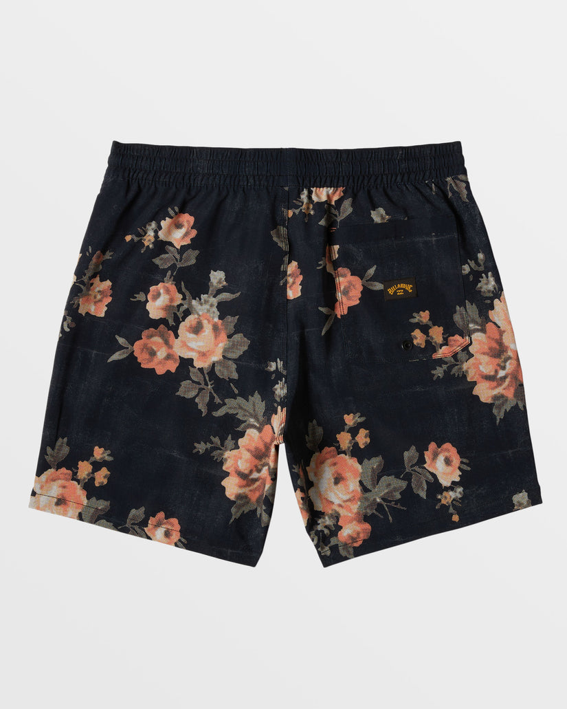 Sundays Layback 17" Swim Trunks - Washed Black