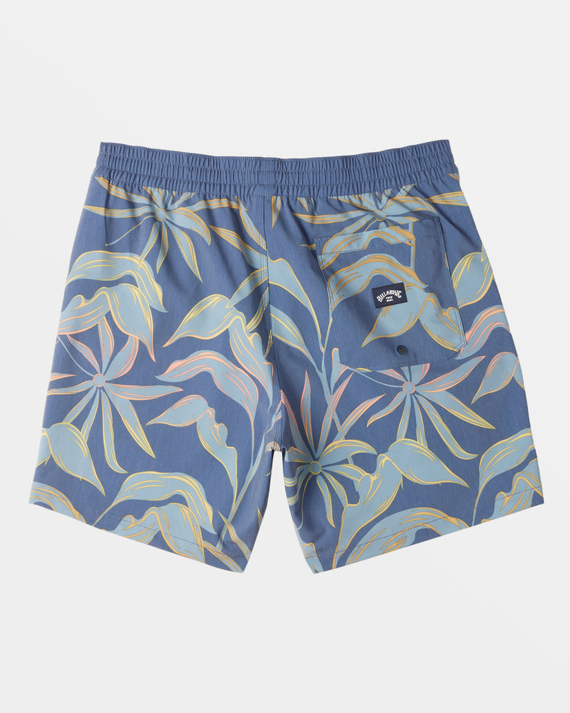 Sundays Layback 17" Swim Trunks - Washed Blue