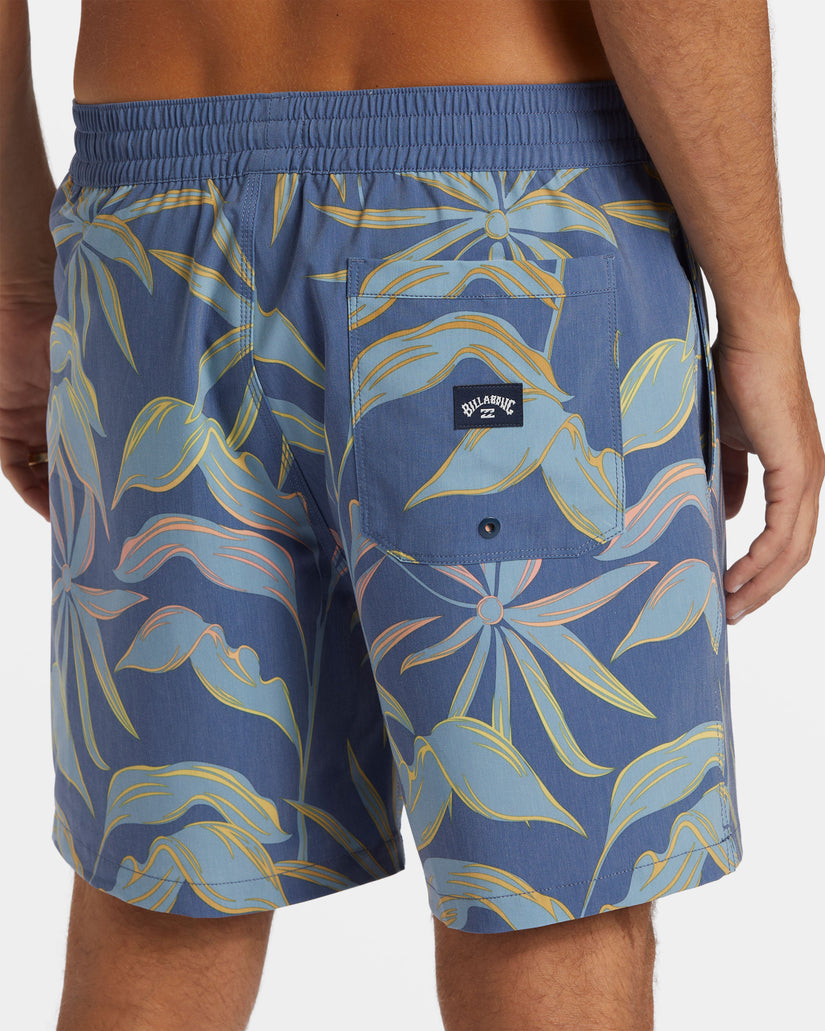 Sundays Layback 17" Swim Trunks - Washed Blue