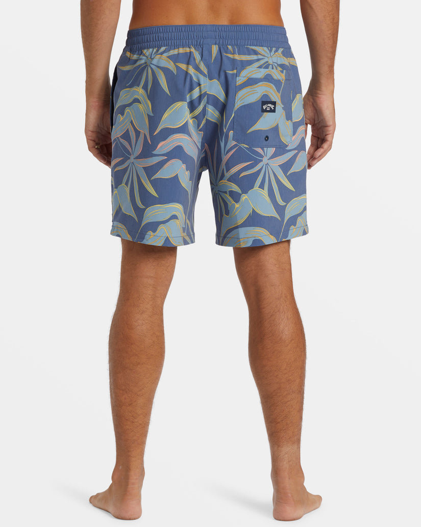 Sundays Layback 17" Swim Trunks - Washed Blue