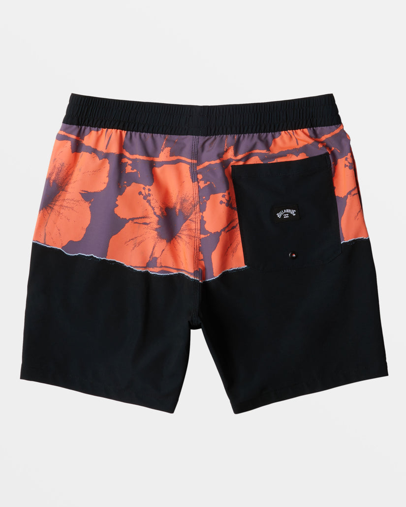 Sundays Layback 17" Swim Trunks - Warm Red