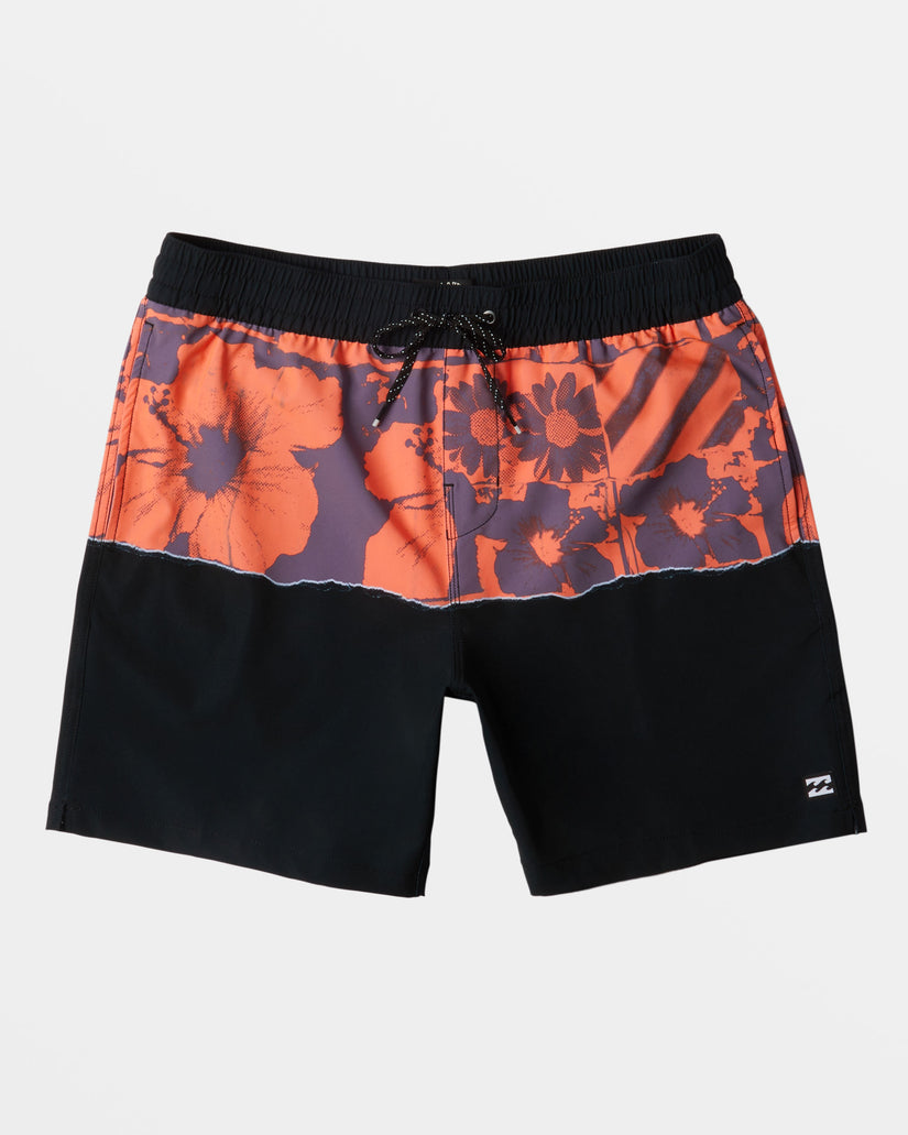 Sundays Layback 17" Swim Trunks - Warm Red