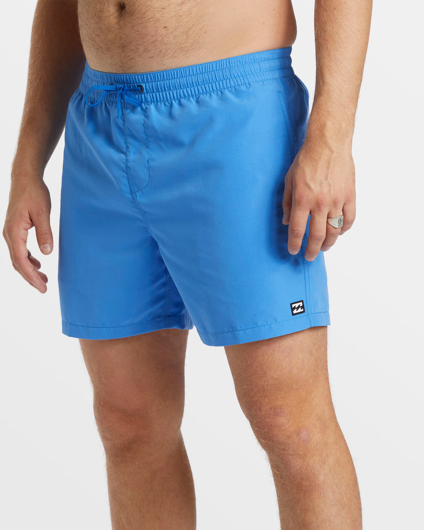 All Day Layback 16" Swim Trunks - Bright Blue