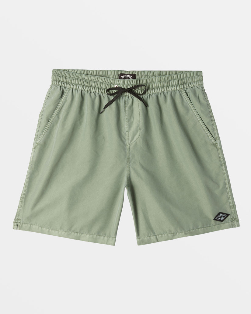 All Day Overdyed Layback 17" Swim Trunks - Sage