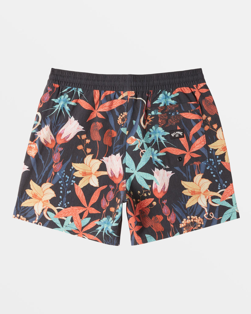 Good Times Layback 16" Swim Trunks - Asphalt