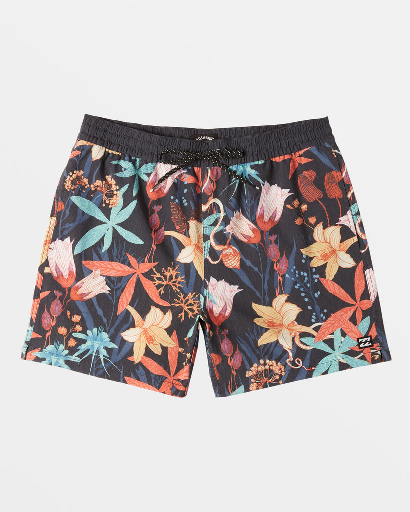 Good Times Layback 16" Swim Trunks - Asphalt