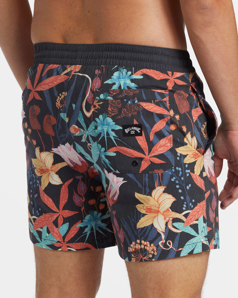 Good Times Layback 16" Swim Trunks - Asphalt