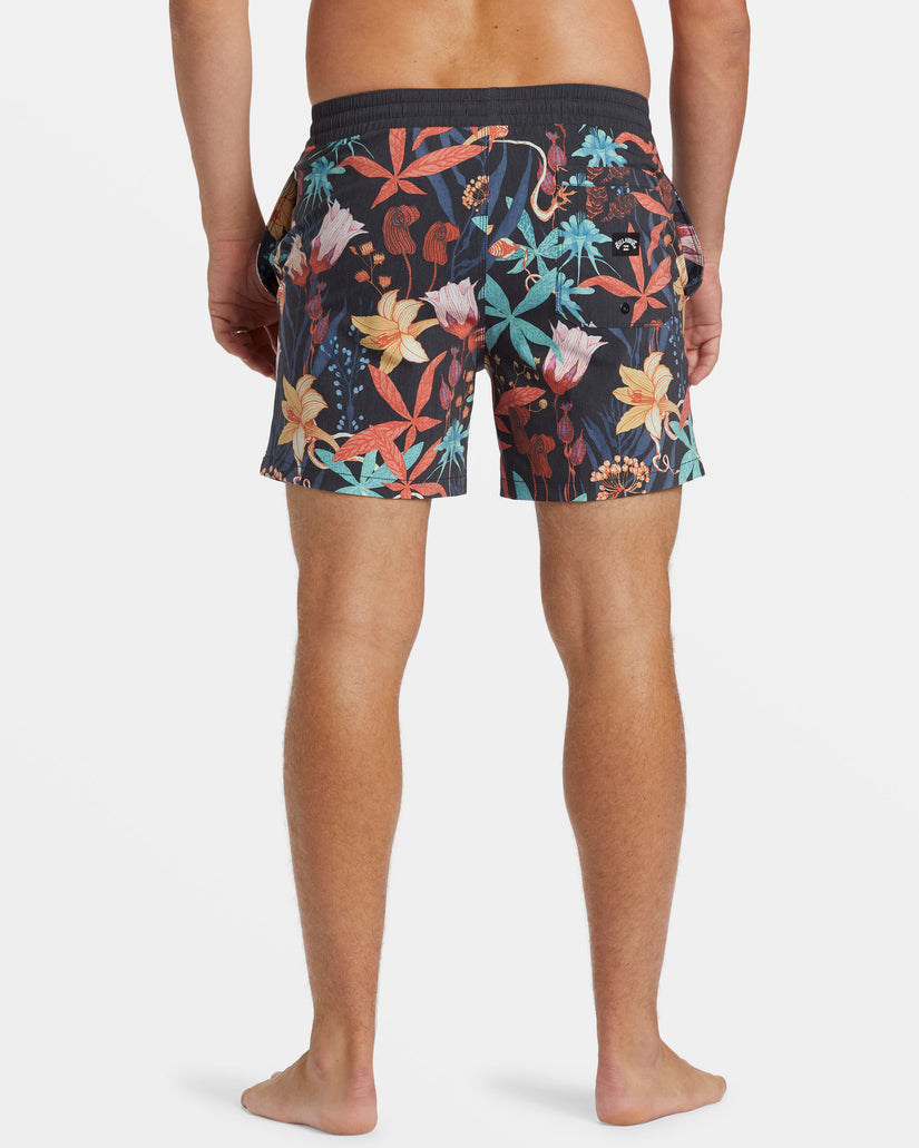 Good Times Layback 16" Swim Trunks - Asphalt