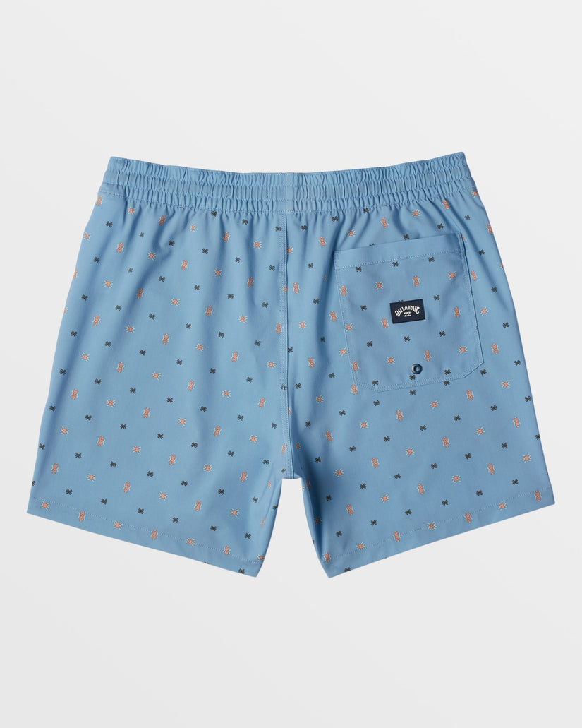 Good Times Layback 16" Swim Trunks - Blue Wash