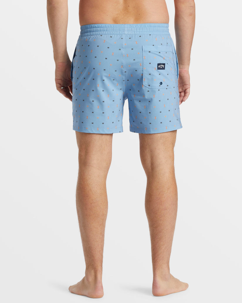 Good Times Layback 16" Swim Trunks - Blue Wash