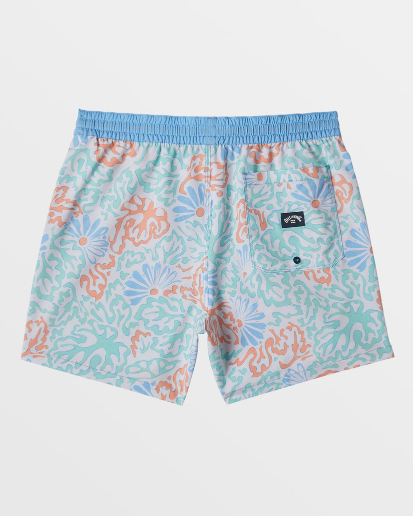 Good Times Layback 16" Swim Trunks - Blue