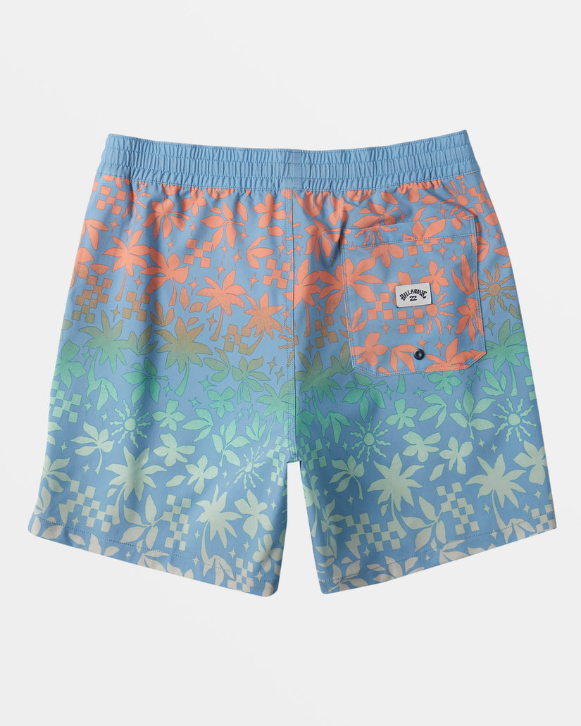 Good Times Layback 16" Swim Trunks - Coastal Blue