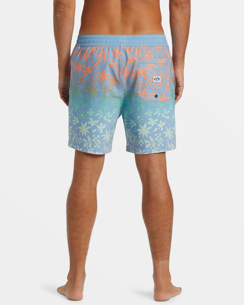 Good Times Layback 16" Swim Trunks - Coastal Blue